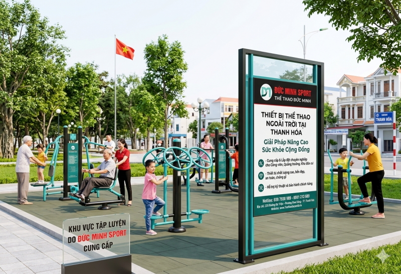 Thiết Bị Thể Thao Ngoài Trời Tại Thanh Hóa – Giải Pháp Nâng Cao Sức Khỏe Cộng Đồng Cùng Thể Thao Đức Minh