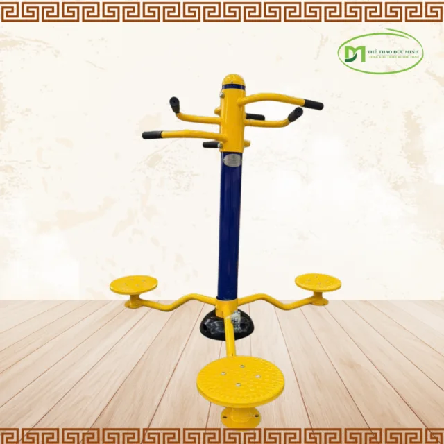 Xoay eo 3 đĩa ngoài trời